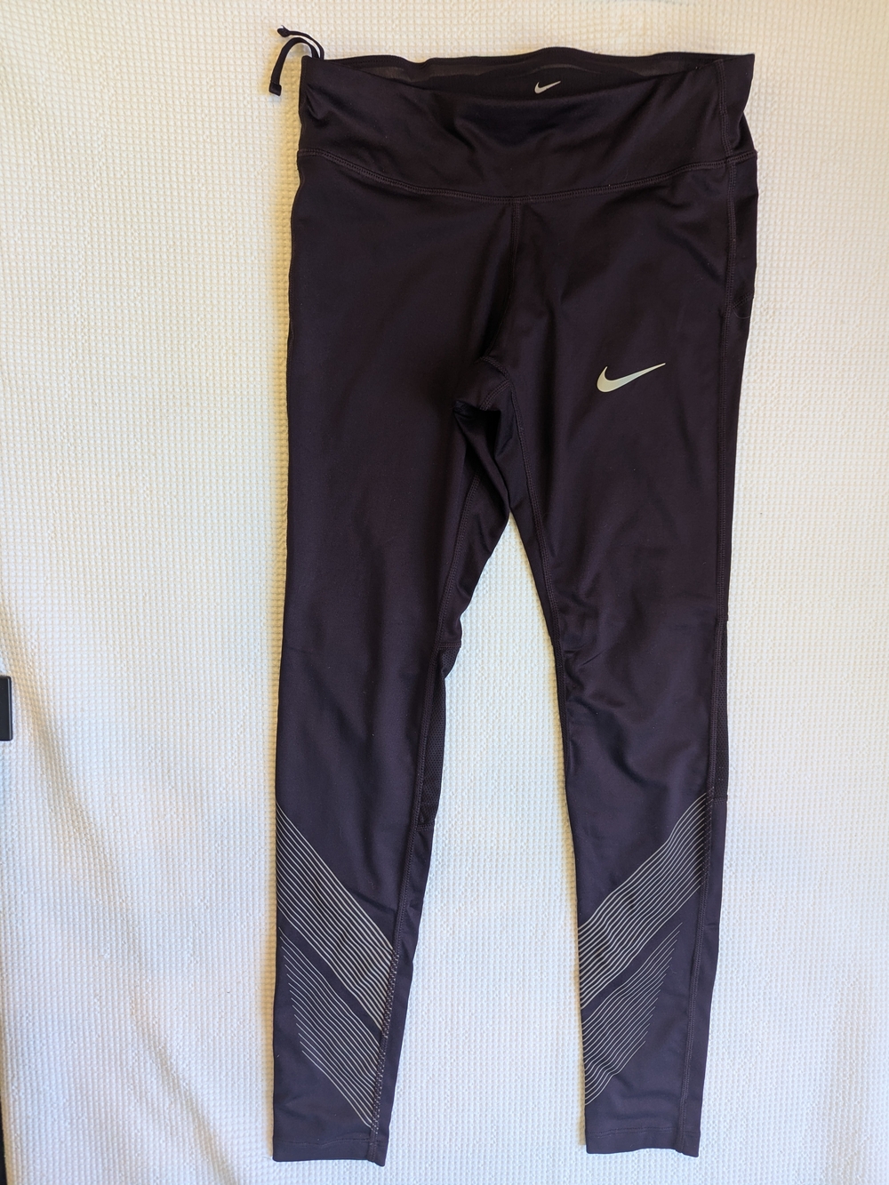 Nike Flash Racer Running Leggings Purple Women's S